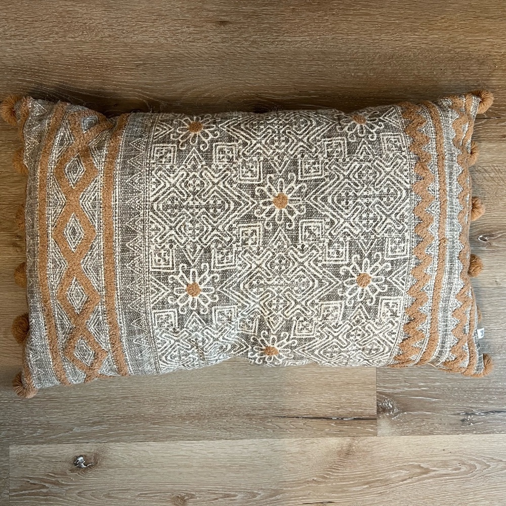 Bohemian Patterned Pillow